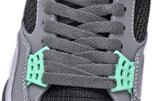 One Kick Air Green Jordan Glow 308497-033 Retro 4 0521